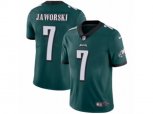 Philadelphia Eagles #7 Ron Jaworski Vapor Untouchable Limited Midnight Green Team Color NFL Jersey