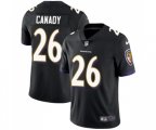 Baltimore Ravens #26 Maurice Canady Black Alternate Vapor Untouchable Limited Player Football Jersey