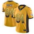 Pittsburgh Steelers #84 Antonio Brown Drift Fashion Jersey