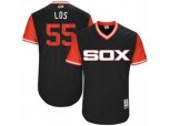 Chicago White Sox #55 Carlos Rodon os Authentic Black 2017 Players Weekend MLB Jersey