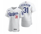 Los Angeles Dodgers Joc Pederson Nike White 2020 Authentic Jersey