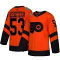 Philadelphia Flyers #53 Shayne Gostisbehere Orange Authentic 2019 Stadium Series Stitched NHL Jersey