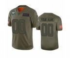 New York Jets Customized Camo 2019 Salute to Service Limited Jersey
