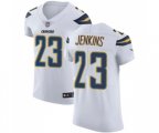 Los Angeles Chargers #23 Rayshawn Jenkins White Vapor Untouchable Elite Player Football Jersey