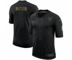 Houston Texans #4 Deshaun Watson 2020 Salute To Service Limited Jersey Black