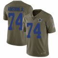 Dallas Cowboys #74 Dorance Armstrong Jr. Limited Olive 2017 Salute to Service NFL Jersey