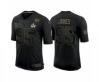 Kansas City Chiefs #95 Chris Jones Black 2021 Super Bowl LV Jersey