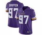 Minnesota Vikings #97 Everson Griffen Purple Team Color Vapor Untouchable Limited Player Football Jersey