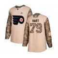 Philadelphia Flyers #79 Carter Hart Authentic Camo Veterans Day Practice Hockey Jersey