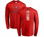 Tampa Bay Buccaneers #24 Darian Stewart Red Backer Long Sleeve T-Shirt