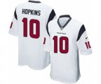 Houston Texans #10 DeAndre Hopkins Game White NFL Jersey