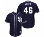 San Diego Padres Eric Lauer Replica Navy Blue Alternate 1 Cool Base Baseball Player Jersey