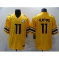 Pittsburgh Steelers #11 Chase Claypool Limited Gold Inverted Legend Football Jersey