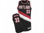 Portland Trail Blazers #33 Zach Collins Swingman Black Road NBA Jersey