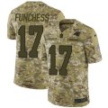 Carolina Panthers #17 Devin Funchess Limited Camo 2018 Salute to Service NFL Jersey