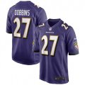 Baltimore Ravens #27 J.K. Dobbins Nike Purple Limited Jersey