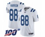 Indianapolis Colts #88 Marvin Harrison White Vapor Untouchable Limited Player 100th Season Football Jersey