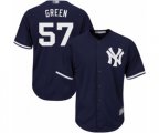 New York Yankees Chad Green Replica Navy Blue Alternate Baseball Player Jersey