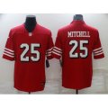 San Francisco 49ers #25 Elijah Mitchell Red Scarlet Player Limited Jersey