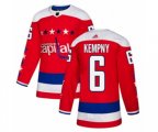 Washington Capitals #6 Michal Kempny Premier Red Alternate NHL Jersey
