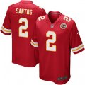 Kansas City Chiefs #2 Cairo Santos Game Red Team Color NFL Jersey