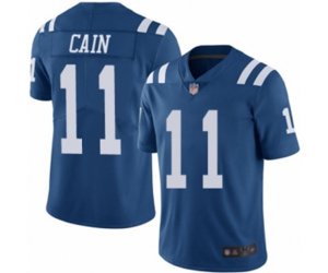 Indianapolis Colts #11 Deon Cain Limited Royal Blue Rush Vapor Untouchable Football Jersey