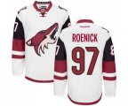 Arizona Coyotes #97 Jeremy Roenick Authentic White Away Hockey Jersey