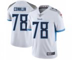 Tennessee Titans #78 Jack Conklin White Vapor Untouchable Limited Player Football Jersey