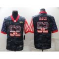 Los Angeles Chargers #52 Khalil Mack Camo USA Flag Limited Stitched Jersey