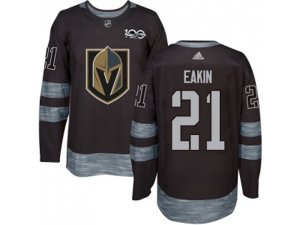 Vegas Golden Knights #21 Cody Eakin Black 1917-2017 100th Anniversary Stitched NHL Jersey