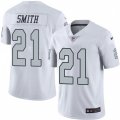 Oakland Raiders #21 Sean Smith Limited White Rush Vapor Untouchable NFL Jersey
