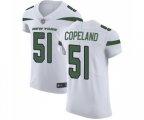 New York Jets #51 Brandon Copeland White Vapor Untouchable Elite Player Football Jersey