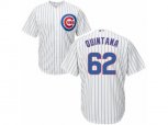 Chicago Cubs #62 Jose Quintana Replica White Home Cool Base MLB Jersey