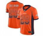 Denver Broncos #29 Bryce Callahan Limited Orange Rush Drift Fashion Football Jersey