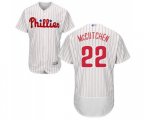 Philadelphia Phillies #22 Andrew McCutchen White Home Flex Base Authentic Collection Baseball Jersey