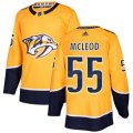 Nashville Predators #55 Cody McLeod Premier Gold Home NHL Jersey