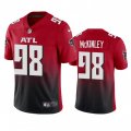 Atlanta Falcons #98 Takkarist Mckinley Red 2nd Alternate 2020 Vapor Untouchable Limited NFL Jersey