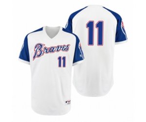 Atlanta Braves Ender Inciarte White 1974 Turn Back the Clock Authentic Jersey