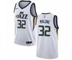 Utah Jazz #32 Karl Malone Swingman NBA Jersey - Association Edition