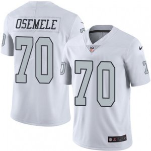 Oakland Raiders #70 Kelechi Osemele Limited White Rush Vapor Untouchable NFL Jersey