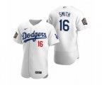 Los Angeles Dodgers Will Smith Nike White 2020 World Series Authentic Jersey