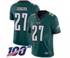 Philadelphia Eagles #27 Malcolm Jenkins Midnight Green Team Color Vapor Untouchable Limited Player 100th Season Football Jersey
