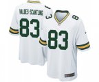 Green Bay Packers #83 Marquez Valdes-Scantling Game White Football Jersey