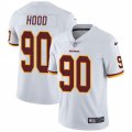 Washington Redskins #90 Ziggy Hood White Vapor Untouchable Limited Player NFL Jersey