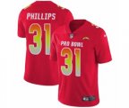 Los Angeles Chargers #31 Adrian Phillips Limited Red AFC 2019 Pro Bowl NFL Jersey