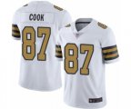 New Orleans Saints #87 Jared Cook Limited White Rush Vapor Untouchable Football Jersey