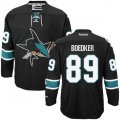 San Jose Sharks #89 Mikkel Boedker Premier Black Third NHL Jersey