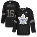 Toronto Maple Leafs #16 Mitchell Marner Black Authentic Classic Stitched NHL Jersey