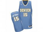 Denver Nuggets #15 Carmelo Anthony Swingman Light Blue Road NBA Jersey