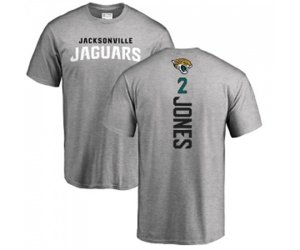 Jacksonville Jaguars #2 Landry Jones Ash Backer T-Shirt